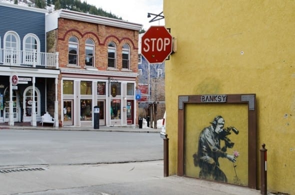 Banksy, murale a Park City, Utah