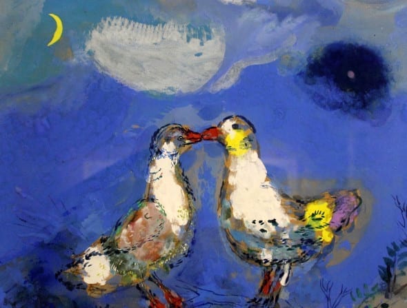 Marc Chagall - Due Piccioni, 1925