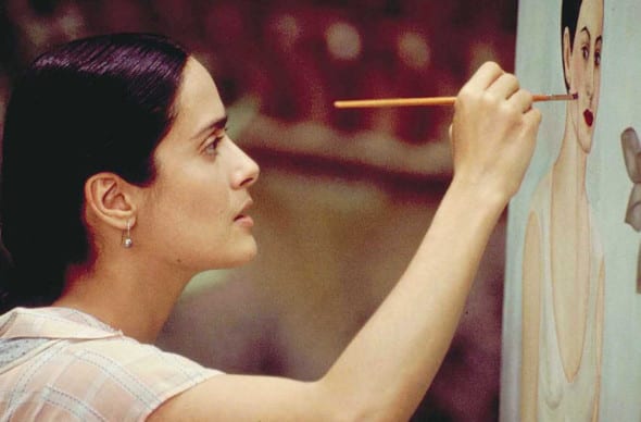 Salma Hayek. Retro. CP