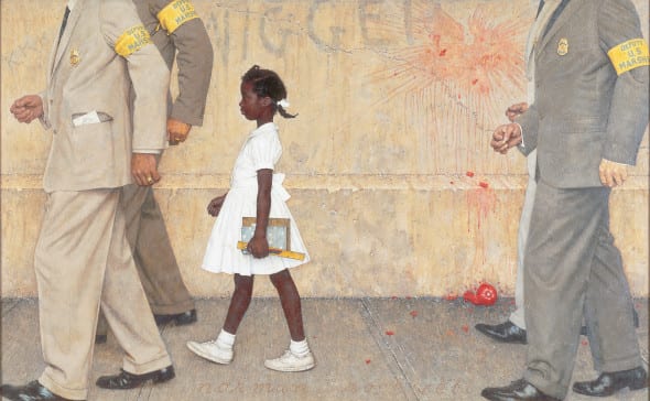 Norman-Rockwell -The Problem We All Live With 