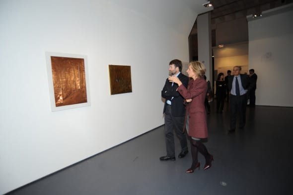 Dario Franceschini con Elena Tettamanti e Claudio De Albertis