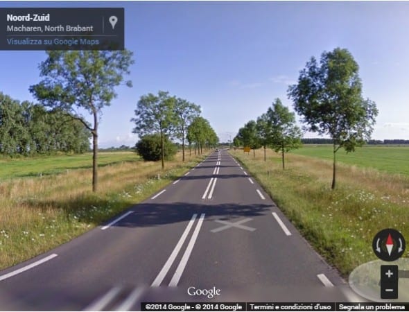 Strada luminosa progetto studio olandese Daan Roosegaarde