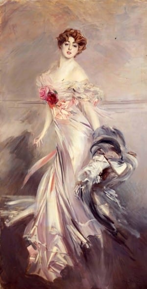 Giovanni Boldini, Ritratto di Marthe Regnier, 1905, olio su tela. Collezione privata