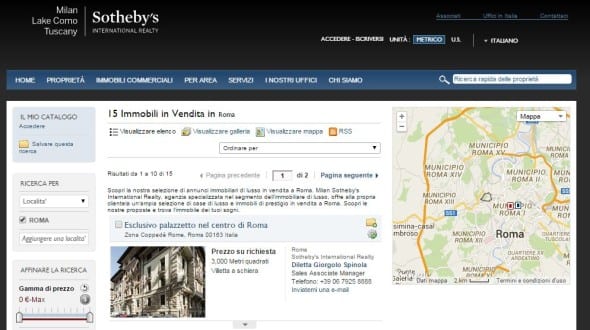 sotheby's roma