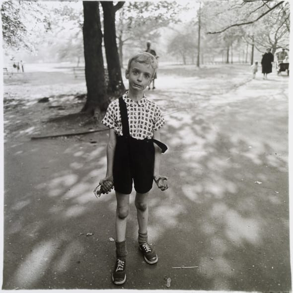 Arbus - Child with a Toy Hand Grenade in Central Park, N.Y.C