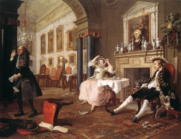 Barry-Lyndon-Kubrick-Marriage à-la-mode, 1743