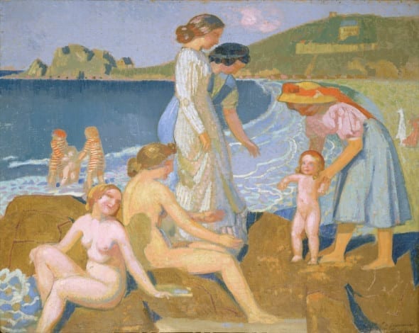 Mostre 2015. Maurice Denis - Female bathers at Perros-Guirec, 1912