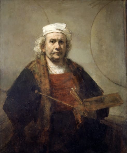 Rembrandt Self Portrait with Two Circles, about 1665-9 Oil on canvas 114.3 x 94 cm Kenwood House, The Iveagh Bequest, English Heritage, London 57 © English Heritage