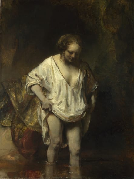 Rembrandt Bathsheba with King David's Letter 1654 Oil on canvas 142 x 142 cm Paris, Musée du Louvre, Département des Peintures © Musée du Louvre, Dist. RMN-Grand Palais / AngèleDequier