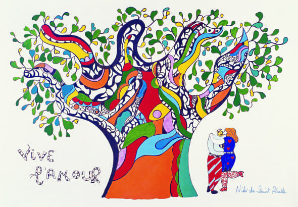 Niki de Saint Phalle, Vive l’amour, 1990