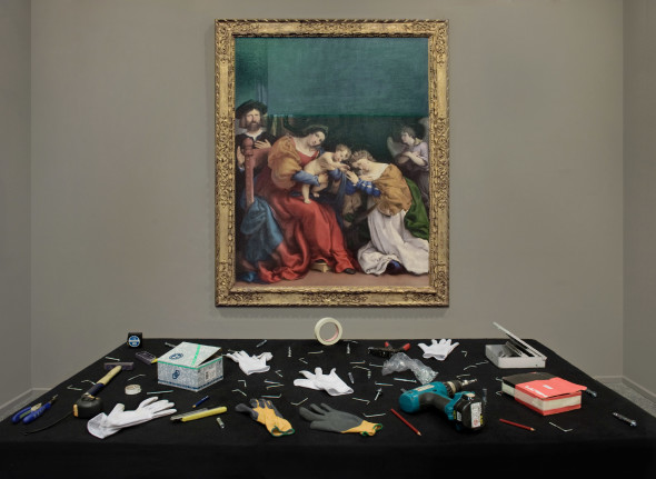 Accademia Carrara (photo Mario Cresci)