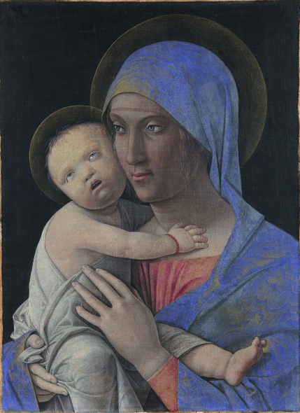 Andrea Mantegna, Madonna col Bambino, 1480