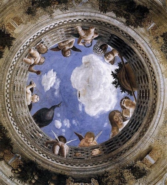 Andrea Mantegna, Camera degli Sposi, Oculo