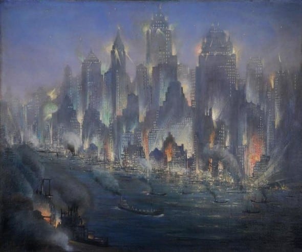 Gennaro Favai, New York, 1930, collezione privata, Venezia