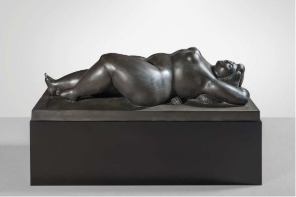 Fernando Botero (né en 1932) Vénus endormie