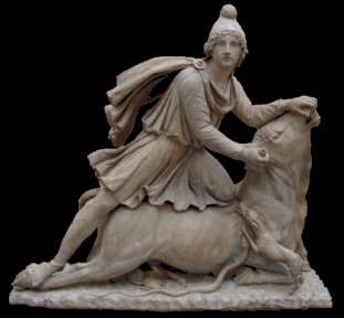 Statua di Mitra del British Musuem molto simile all'esemplare recuperato