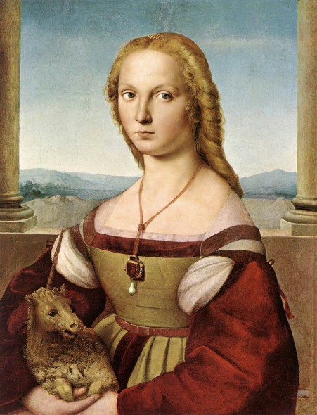 Raffaello Sanzio, Dama con Liocorno
