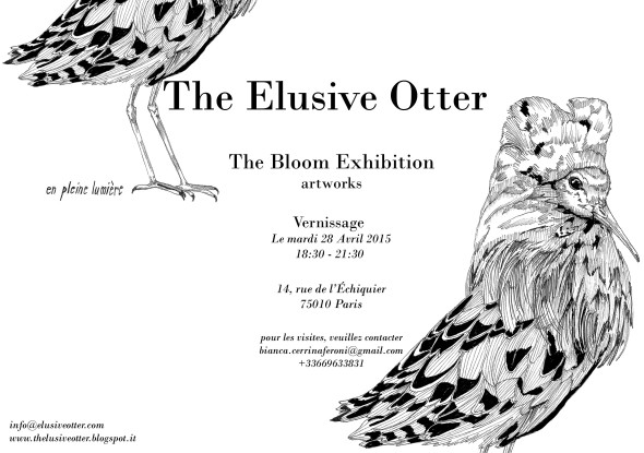 Invitation - The Elusive Otter - The Bloom Exhibition - (1)