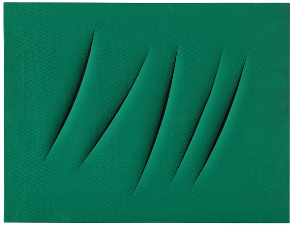 Lucio Fontana, Concetto Spaziale, Attese, 1961