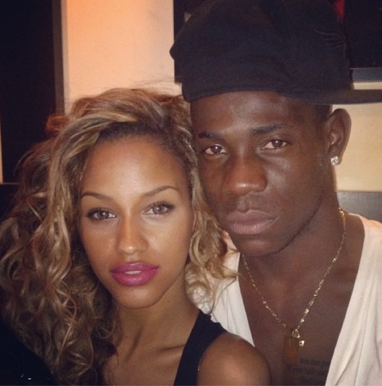 Fanny Neguesha e Mario Balotelli