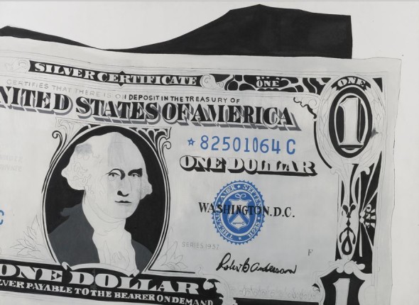 Lot 24 TO THE BEARER ON DEMAND: AN IMPORTANT PRIVATE EUROPEAN COLLECTION Andy Warhol ONE DOLLAR BILL (SILVER CERTIFICATE)  Estimate   13,000,000 — 18,000,000  GBP Price Realized: £