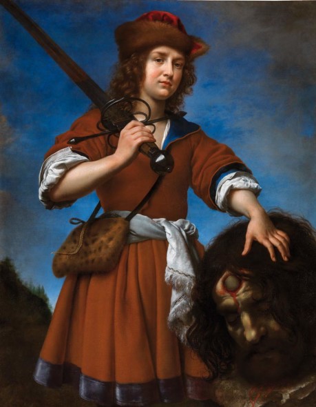 Carlo Dolci (Firenze, 1616-1687) David con la testa di Golia 1670 Olio su tela Milano, Pinacoteca di Brera