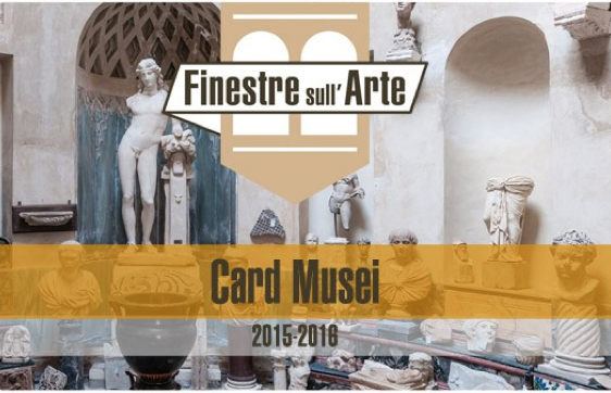 card musei finestre sull'arte