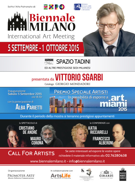 Locandina BIENNALE MILANO