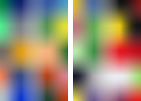 SILVIA HELL 2013 Day Portraits horizontal, 2014-2015, c-print su acrilico