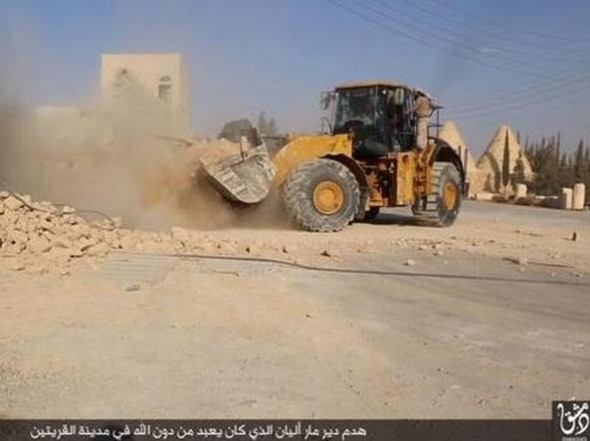 monastero di di Mar Elian distrutto da Isis - ArtsLife