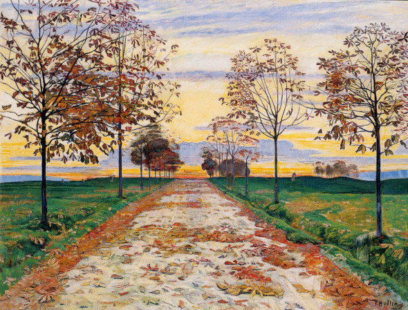 Ferdinand Hodler - Autumn Evening, 1892