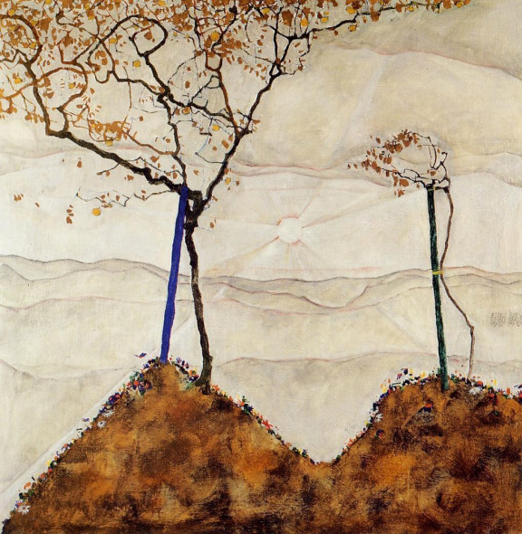 Egon Schiele - Autumn Sun I