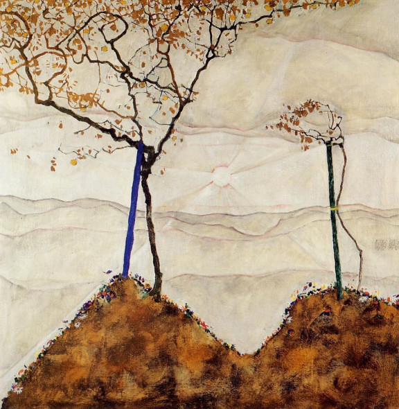 Egon Schiele - Autumn Sun I