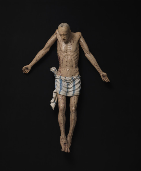 Giovanni Angelo Del Maino Crocifisso 1505–1510 circa Legno intagliato e dipinto cm 130 x 130 x 30