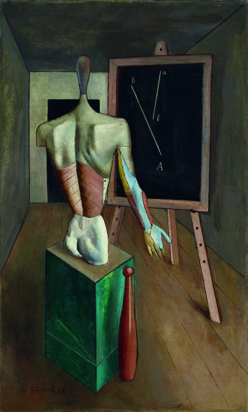 Carlo Carrà: Solitudine, 1917 Olio su tela, Collezione privata © by SIAE 2015