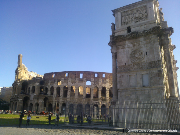 Colosseo e Arco di Costantino