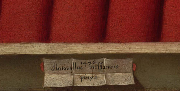 Antonello da Messina, Ritratto d'uomo, 1476