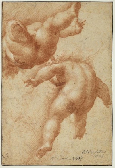 Le Parmesan (dit), Mazzuola Francesco Maria (1503-1540). Paris, musée du Louvre, D.A.G.. INV6417-verso. © Louvre