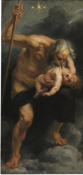 Rubens, Saturno che divora uno dei suoi figli, 16361638. Madrid, Museo del Prado