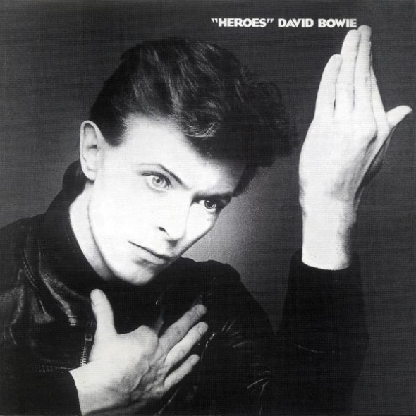David Bowie, Heroes album cover from graphic artist Masayoshi Sukita. Photo: RCA.