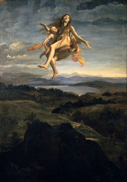 Giovanni Lanfranco: Santa Maria Maddalena portata in cielo dagli angeli, 1616/1618 ca., olio su tela, 110x78 cm, Museo Nazionale di Capodimonte, Napoli