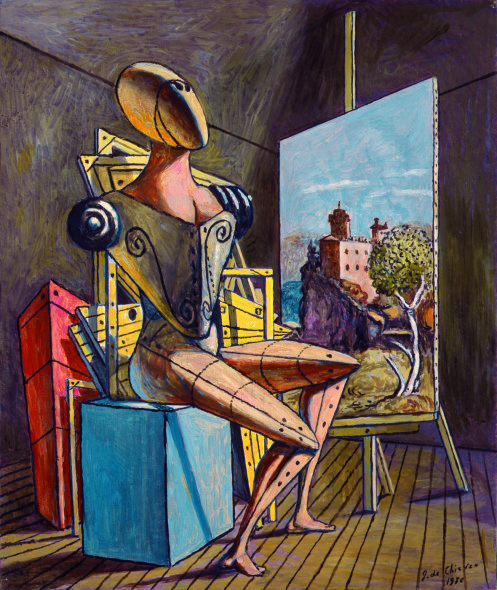 Giorgio de Chirico Il contemplatore, 1976