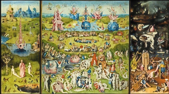 hieronymus-bosch-the-garden-of-earthly-delights-the-creation-of-eve-left-wing-the-garden-of-earthly-delights-central-panel-hell-right-wing-1505-10-590x330
