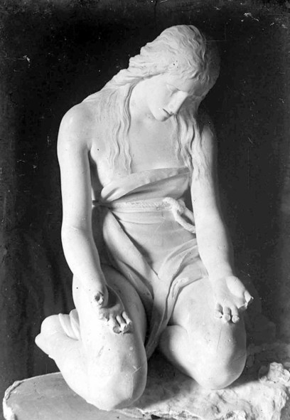 Antonio Canova: Maddalena Penitente. Foto di Stefano Serafin, 1918