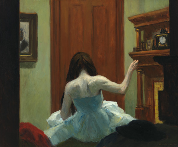 Edward Hopper (1882 1967) New York Interior c. 1921 Oil on canvas, 61,8x74,6 cm Whitney Museum of American Art, New York; Josephine N. Hopper Bequest © Heirs of Josephine N. Hopper, Licensed by Whitney Museum of American Art