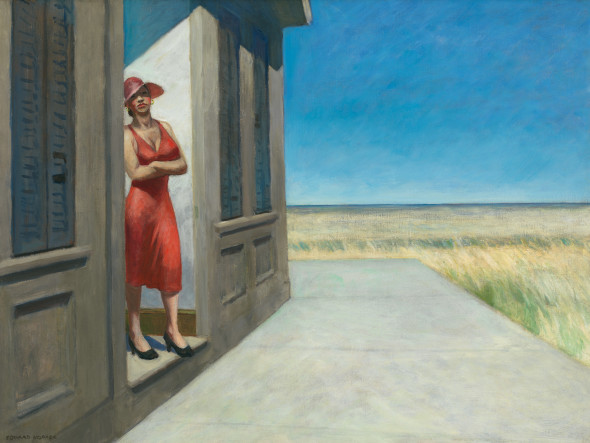 Edward Hopper (1882 1967) South Carolina Morning 1955 Oil on canvas, 77,2x102,2 cm Whitney Museum of American Art, New York; given in memory of Otto L. Spaeth by his Family © Whitney Museum of American Art, N.Y.