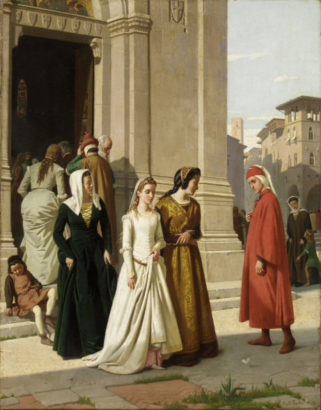 Raffaello Sorbi, Dante e Beatrice