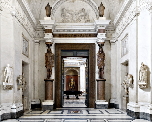 Musei Vaticani - Museo Pio Clementino, Sala a Croce Greca (2014)