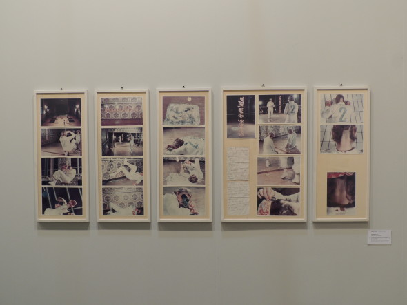 Gina PANE 1939-1990 Action II Caso no 2 sul ring [Action The Case n.2 on the ring], 1976