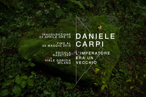 Locandina_Daniele Carpi - Edicola Radetzky